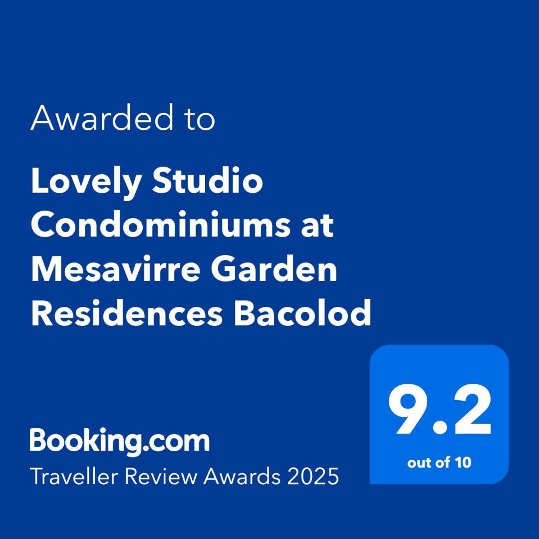 Lovely Studio Condominiums At Mesavirre Garden Residences Bacolod Exterior photo
